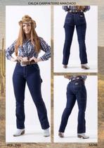 Calça Jeans Nelore Country Feminina Carpinteiro Calça Jeans Nelore Country Feminina Carpinteiro