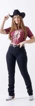 Calça Jeans Nelore Country Feminina Tradicional Plus Calça Jeans Nelore Country Feminina Tradicional Plus