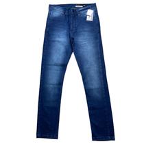 Calça Jeans Okdok 1222204 Slim Fit - Azul Escuro
