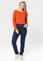 Calça Jeans Pau a Pique Básica Azul Escuro