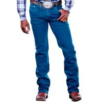 Calça Jeans Perna Larga Masculina Country Para Bota Texana