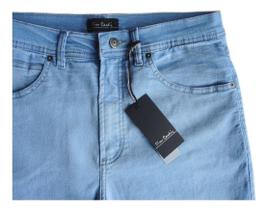 Calça Jeans Pierre Cardin Tradicional Masculina Elastano 420