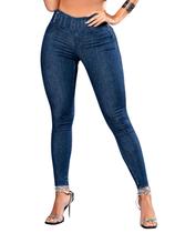 Calça Jeans Pit Bull Skinny Cos Largo Com Logomania - 66388