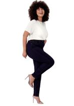 Calça jeans plus size chapa barriga lunender 67795