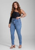 Calça jeans plus size push up sawary feminina ref:281618 Calça jeans plus size push up sawary feminina ref:281618