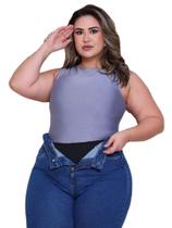 Calça Jeans Plus Size Skinny Cintura Alta Lipo