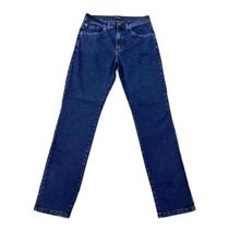 Calça jeans premium azul corte reto masculino pierre cardin