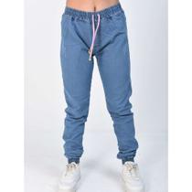 Calça jeans premium Feminina juvenil para menina modinha estilosa confortável tendencia blogueirinha inverno volta as aulas casual 10 ao 16