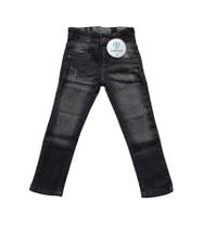 Calça Jeans Preta Estonada Tam.6