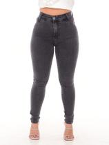 Calça jeans preta feminina classica de estilo blogueira new vintage Calça jeans preta feminina classica de estilo blogueira new vintage