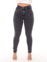 Calça jeans preta feminina classica de estilo blogueira new vintage - SSJEANS