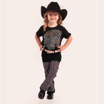 Calça Jeans Preta Infantil Feminino Brilhos Coloridos Moda Country Texas Ranch Jeans Loja Oficial Calça Jeans Preta Infantil Feminino Brilhos Coloridos Moda Country Texas Ranch Jeans Loja Oficial