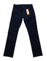 Calca Jeans Preta Infantil Juvenil Masculina Meninos C/lycra (3095)