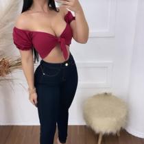 Calça jeans preta Calça jeans preta
