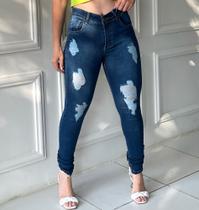 Calça Jeans Rasgada Calça Jeans Rasgada