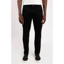 Calca jeans regular amaciado preto aramis