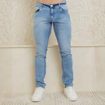 Calça Jeans Reta Barra Normal Masculina Revanche Solenzo Calça Jeans Reta Barra Normal Masculina Revanche Solenzo