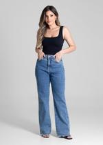 Calça jeans reta petit feminina sawary ref:280927 Calça jeans reta petit feminina sawary ref:280927