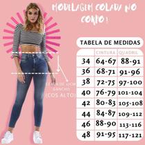 Calça Jeans Sal E Pimenta Skinny Blogueirinha Com Lycra