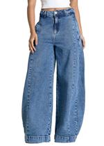 Calça Jeans Sawary Balloon - 283923 - Azul claro 42