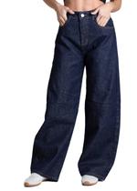 Calça Jeans Sawary Balloon Petit - 283559 - Azul médio 36 Calça Jeans Sawary Balloon Petit - 283559 - Azul médio 36