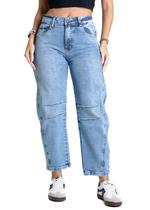 Calça Jeans Sawary Barrel - 281766 - Azul 36