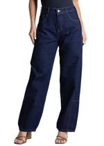 Calça Jeans Sawary Barrel - 282578 - Azulbr 44