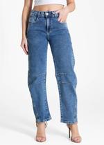 Calça Jeans Sawary Barrel - 282704 - Azulbr 34 Calça Jeans Sawary Barrel - 282704 - Azulbr 34