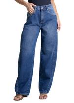 Calça Jeans Sawary Barrel - 282708 - Azul 36