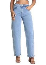 Calça Jeans Sawary Barrel - 282886 - Azul 40 Calça Jeans Sawary Barrel - 282886 - Azul 40