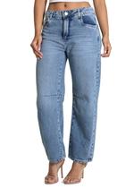 Calça Jeans Sawary Barrel - 283613 - Azul 44