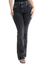 Calça Jeans Sawary Boot Cut - 280248 - Cinza 42