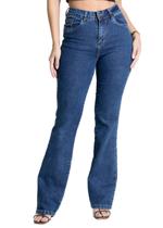 Calça Jeans Sawary Boot Cut - 281320 - Azul médio 46 Calça Jeans Sawary Boot Cut - 281320 - Azul médio 46