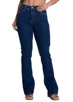 Calça Jeans Sawary Boot Cut - 281905 - Azul médio 40