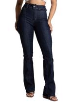 Calça Jeans Sawary Boot Cut - 283071 - Azul médio 36 Calça Jeans Sawary Boot Cut - 283071 - Azul médio 36