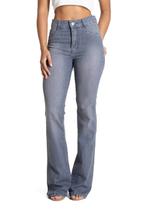 Calça Jeans Sawary Boot Cut - 283593 - Cinza 38