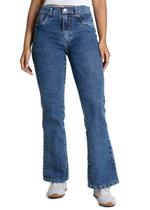 Calça Jeans Sawary Boot Cut Petit - 283494 - Azul 44 Calça Jeans Sawary Boot Cut Petit - 283494 - Azul 44