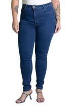Calça Jeans Sawary Cigarrete Plus Size - 279351 Azul