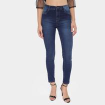 Calça Jeans Sawary Hot Pants Cintura Alta Feminina