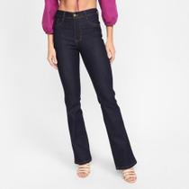 Calça Jeans Sawary Lisa Cintura Alta Feminina Calça Jeans Sawary Lisa Cintura Alta Feminina