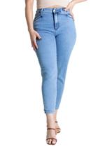 Calça Jeans Sawary Mom - 281007 - Azul 44 Calça Jeans Sawary Mom - 281007 - Azul 44