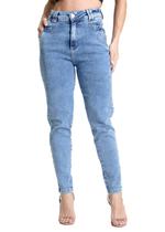 Calça Jeans Sawary Mom - 283411 - Azulbr 42