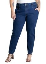 Calça Jeans Sawary Mom Plus Size - 278845 Azul