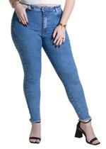 Calça Jeans Sawary Plus Size - 279219 Azul Calça Jeans Sawary Plus Size - 279219 Azul