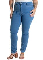 Calça Jeans Sawary Plus Size Levanta Bumbum - 280607 - Azul médio 46