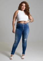 Calça Jeans Sawary Plus Size