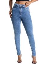 Calça Jeans Sawary Push Up - 281103 - Azul médio 42