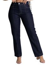 Calça Jeans Sawary Reta - 277472 - azul escuro. 42 Calça Jeans Sawary Reta - 277472 - azul escuro. 42