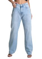 Calça Jeans Sawary Reta - 281889 - Azul 40 Calça Jeans Sawary Reta - 281889 - Azul 40