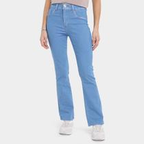 Calça Jeans Sawary Reta C/ Elastano Feminina